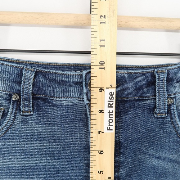 Kut From The Kloth Reese‎ Jeans Womens 6 High Rise Ankle Straight Leg Fray Hem - Picture 5 of 10